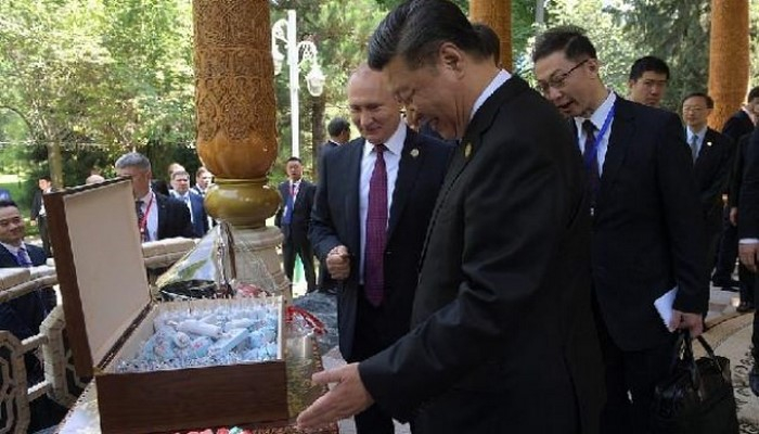 Putin'den Çin liderine doğum günü hediyesi!