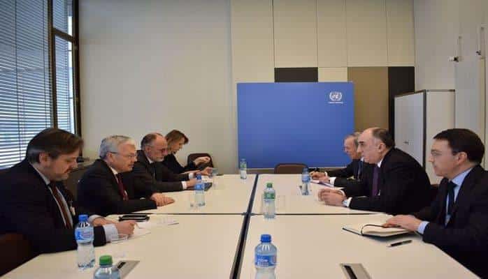 Elmar Məmmədyarov Cenevrədə Xocalı soyqırımı haqqında danışıb