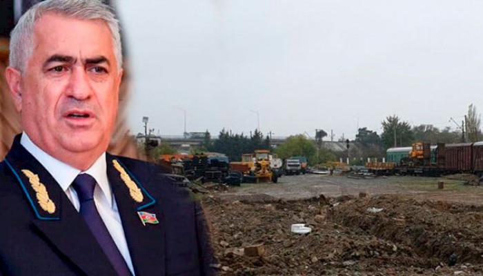 Dəmiryolu ərazisində obyekt tikdirən kimdir? Sakinlərlə qarşıdurma