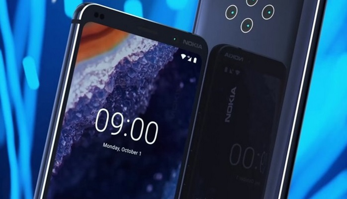 В Сети раскрыли дизайн Nokia 9 с пятью камерами