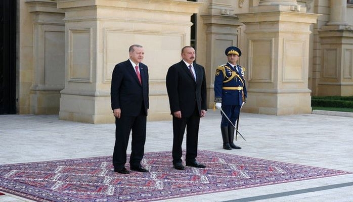 Ильхам Алиев и Эрдоган посетили Аллею шехидов