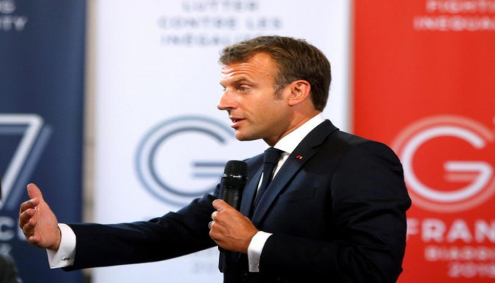 Emmanuel Makron İran neftinın alışı üçün kredit xətti açmaq təklifi irəli sürüb