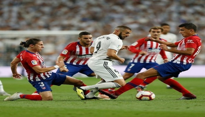 "Атлетико" и "Реал" сыграли вничью в матче чемпионата Испании по футболу