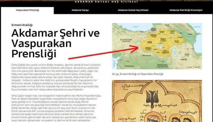 Ermənilərdən Türkiyənin rəsmi saytında Bakıya təxribat