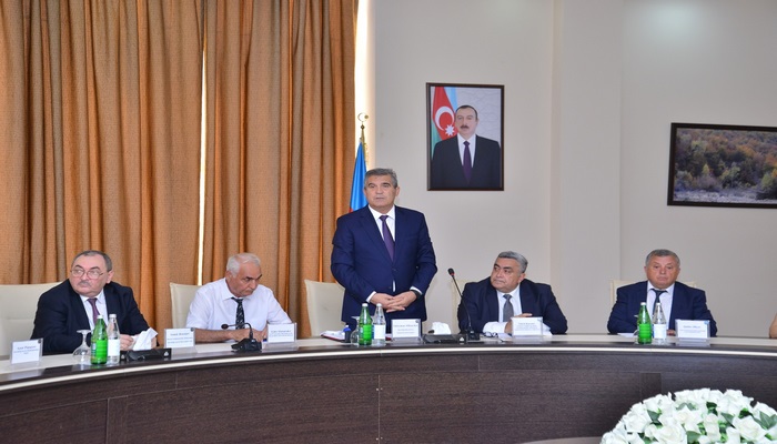 09.08.2023-cü il tarixində Qaradağ rayonunda “Heydər Əliyev İli” çərçivəsində “Heydər Əliyev və Azərbaycan dili” mövzusunda dəyirmi masa keçirildi