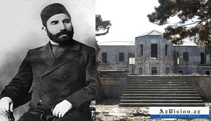 Məşhur milyonçunun Mərdəkandakı evi təmir olunur