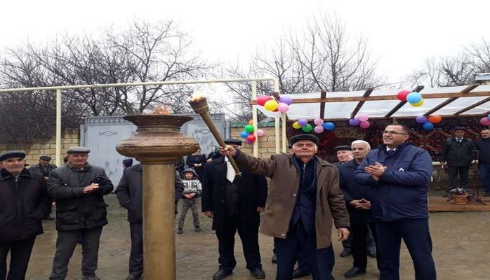 Газифицировано еще одно село Азербайджана