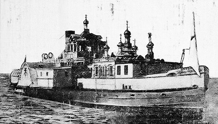 “Святитель Николай чудотворец” – плавучая церковь на Каспии