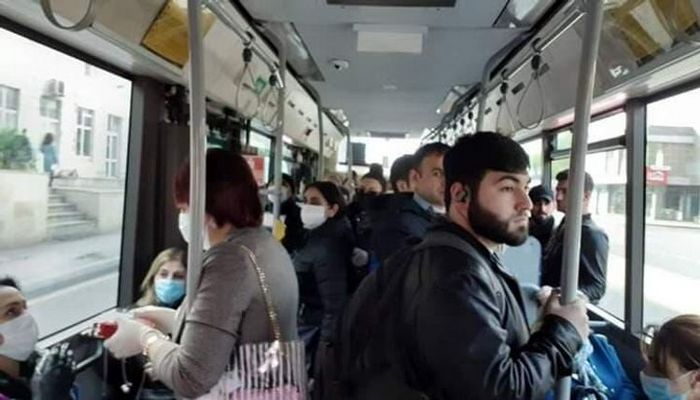 Avtobusda maska taxmayanların şəkli bu ünvana göndərilə bilər - RƏSMİ