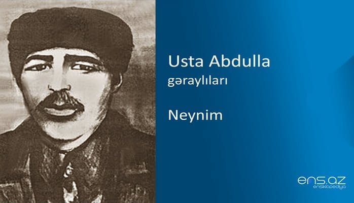 Usta Abdulla - Neynim