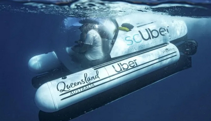 Uber dənizin altında xidmət göstərməyə başlayır