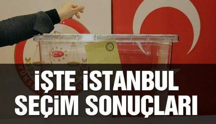 İstanbul seçim sonuçları açıklandı! İşte ilçe ilçe oy oranları