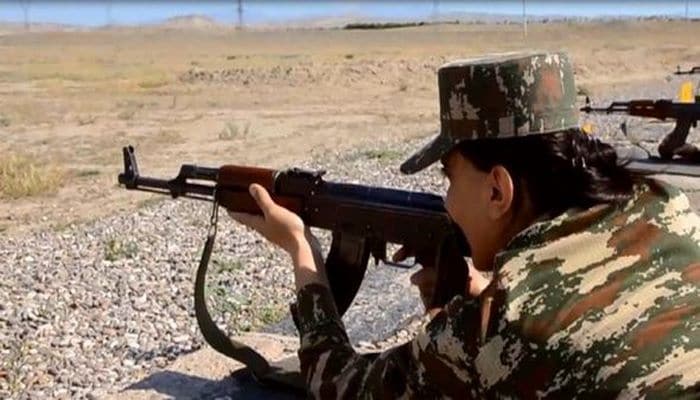 Azərbaycan ordusundakı xüsusitəyinatlı qadınlar