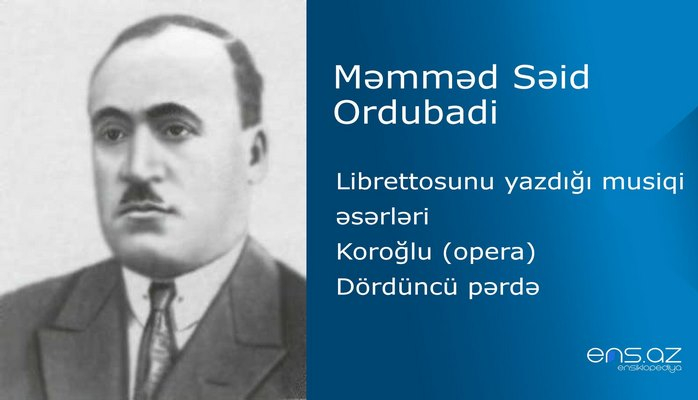 Məmməd Səid Ordubadi - Koroğlu/Dördüncü pərdə