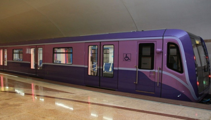 Növbəti iki yeni metro qatarı Bakıya gətirilib