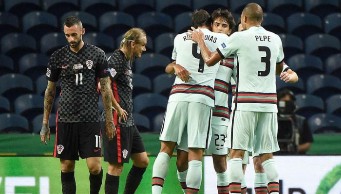 Portuqaliya, Fransa və İngiltərə yığmaları Millətlər Liqasına qələbə ilə başlayıb