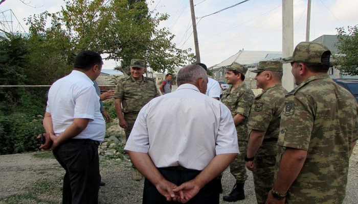 Хикмет Гаджиев и Керим Велиев посетили ряд воинских частей, дислоцированных на передовой линии