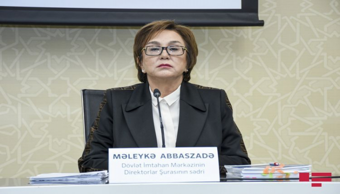 Малейка Аббасзаде: Отрадно видеть высокие результаты абитуриентов, поступивших в вузы в сложных условиях