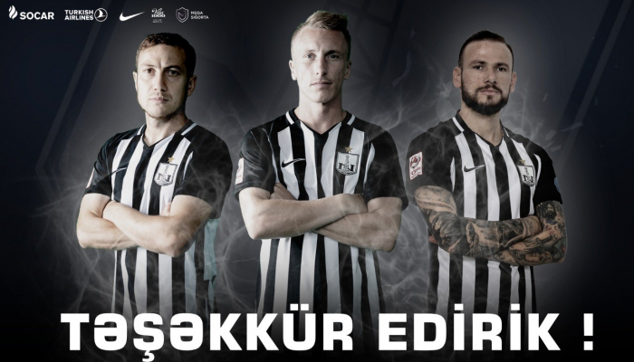 “Neftçi” 3 futbolçu ilə yollarını ayırdı