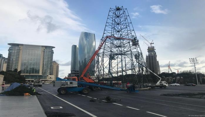 В Баку установят елку высотой в 37 метров