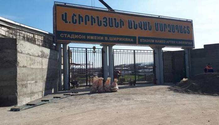 Ermənistan Tərtər ərazisində “Avropa çempionat”ı üçün stadion tikir