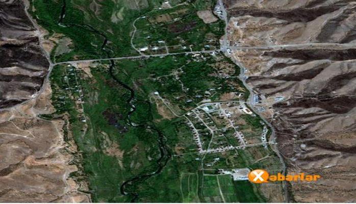 Azərkosmos Qubadlıda salınan qəsəbənin görüntüsünü yayıb