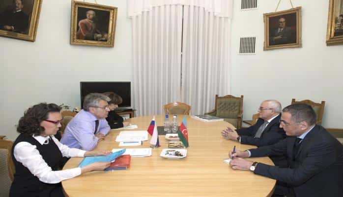 Вице-президент НАНА, академик Ибрагим Гулиев  посетил Российскую академию наук