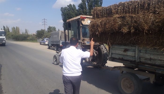 Baş Dövlət Texniki Nəzarət Xidməti bir daha texnika sürücülərinə və mexanizatorlara müraciət etdi