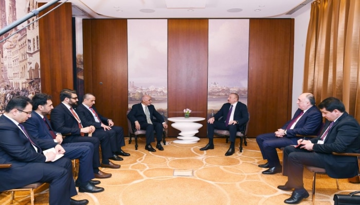 Президент Ильхам Алиев встретился в Мюнхене с Президентом Афганистана