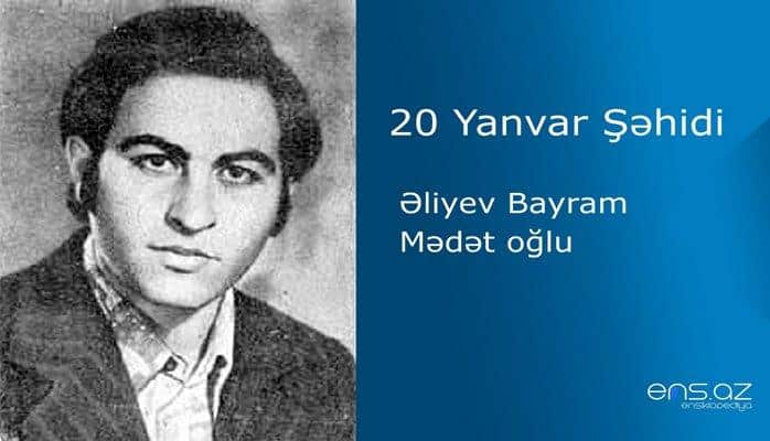 Əliyev Bayram Mədət oğlu