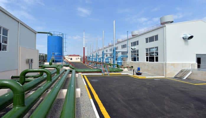 Qalmaz yeraltı qaz anbarında yeni kompressor stansiyası istismara verilib