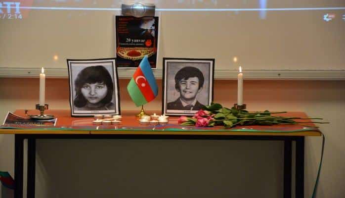 İsveçdə yaşayan azərbaycanlılar 20 Yanvar şəhidlərinin xatirəsini anıblar