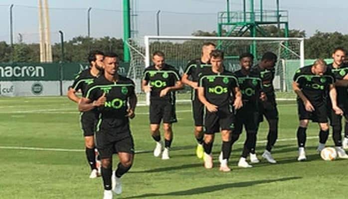 "Спортинг" готовится к матчу с "Карабахом"