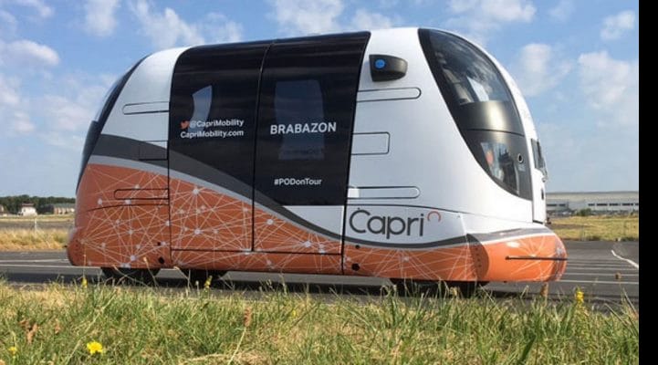 В Англии начали тестировать беспилотные автобусы без водителя