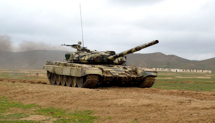 Выявлена лучшая танковая рота ВС Азербайджана
