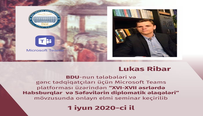 ля студентов БГУ словацкий профессор Лукас Рибар провел  онлайн-семинар