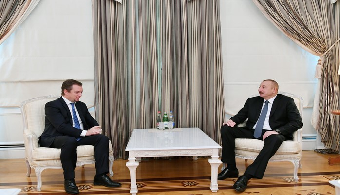 Prezident İlham Əliyev Beynəlxalq Paralimpiya Federasiyasının prezidentini qəbul edib