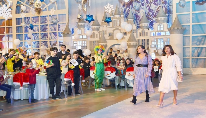 Фонд Гейдара Алиева организовал праздничное веселье для детей