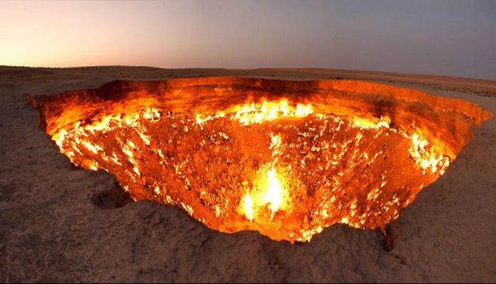 Türkmenistan Cehennem Kapısı Hakkında 10 Şaşırtıcı Bilgi