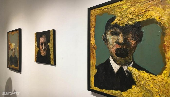 Parisin məşhur rəsm qalereyasında azərbaycanlı rəssamın sərgisi açılıb