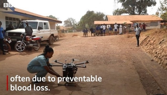 Qərbi Afrikada ilk dron dəhlizi açılıb