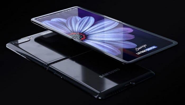 Samsung представил новый смартфон со складывающимся экраном