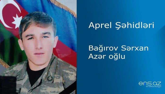 Sərxan Bağırov Azər oğlu