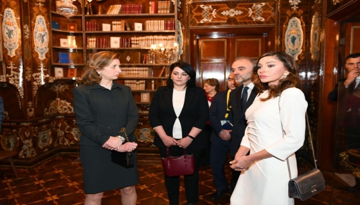 Первый вице-президент Мехрибан Алиева ознакомилась с Квиринальским дворцом Италии
