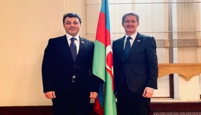 Britaniya səfiri Tural Gəncəliyevlə görüşüb