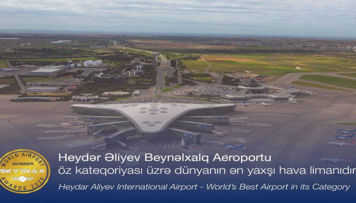 Heydər Əliyev Beynəlxalq Aeroportu dünyanın ən yaxşı hava limanı seçilib
