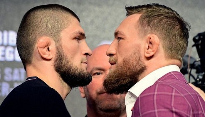 Həbib və Makqreqor arasında söyüşlü — Dava