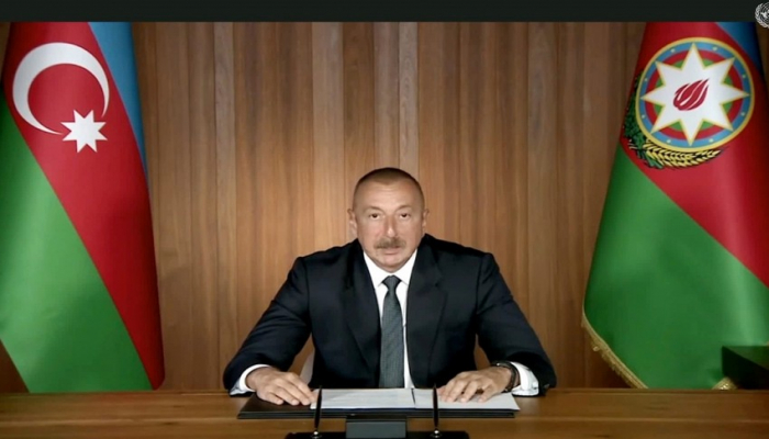 Prezident İlham Əliyev: Ermənistanın məqsədi işğal edilmiş ərazilərin ilhaqına nail olmaqdır