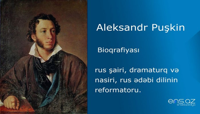 Aleksandr Puşkin