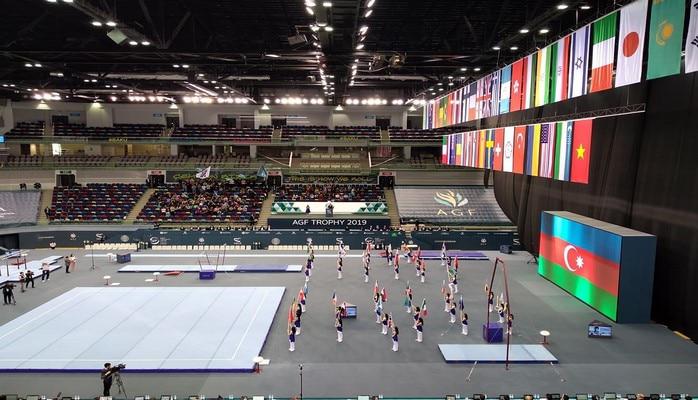 Bakıda idman gimnastikası üzrə Dünya Kubokuna yekun vurulub